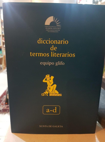 Portada do libro de Diccionario de termos literarios TARRIO VARELA, ANXO