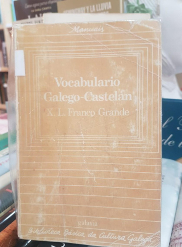 Portada do libro de VOCABULARIO GALEGO CASTELAN- XOSE LUIS FRANCO GRANDE (T)