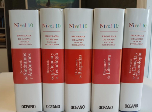 Portada do libro de LOTE DICCIONARIOS - NIVEL 10 - ED. OCEANO