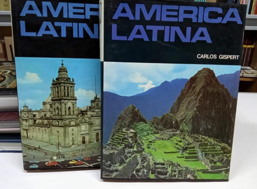Portada do libro de AMERICA LATINA - CARLOS GISPERT (2 TOMOS)