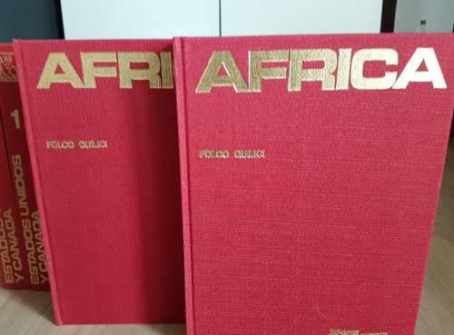Portada do libro de ENCICLOPEDIA AFRICA - EDICIONES DANAE (C)