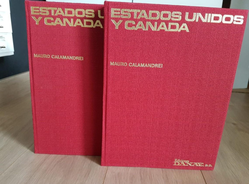 Portada do libro de ENCICLOPEDIA ESTADOS UNIDOS Y CANADA - EDICIONES DANAE (c)
