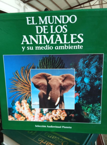 Portada do libro de EL MUNDO DE LOS ANIMALES Y SU MEDIO AMBIENTE (B)
