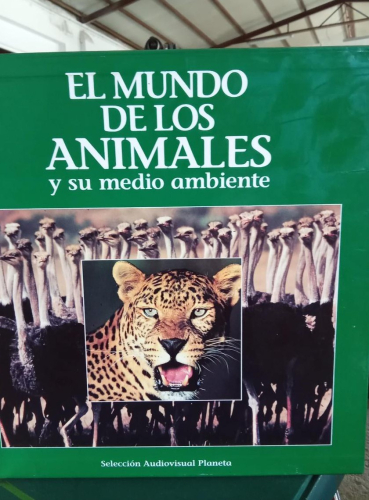 Portada do libro de EL MUNDO DE LOS ANIMALES Y SU MEDIO AMBIENTE (B)