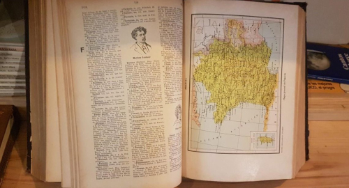 Portada do libro de ENCICLOPEDIA COLUMBUS. EDICIONES HYMSA. AÑO 1934. (T)