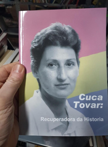 Portada do libro de CUCA TOVAR: RACUPERADORA DA HISTORIA