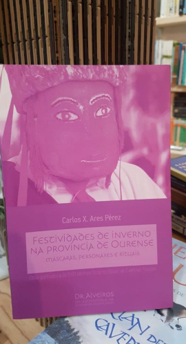 Portada do libro de FESTIVIDADES DE INVERNO NA PROVINCIA DE OURENSE - CARLOS X. ARES PÉREZ (t)