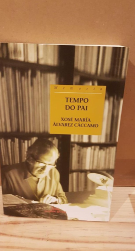 Portada do libro de Tempo do pai - Xosé María Álvarez Cáccamo (t)