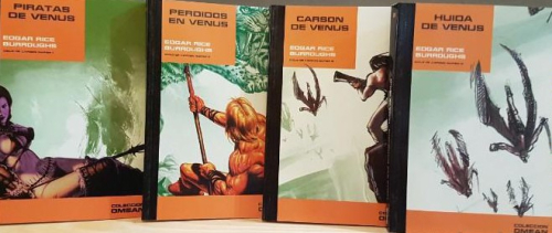 Portada do libro de Ciclo Carson Napier. 4 libros