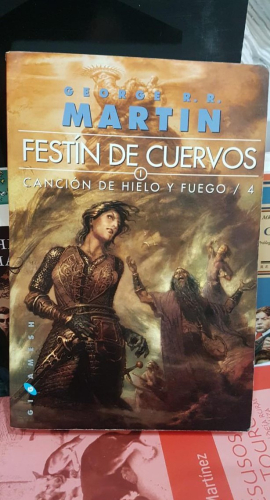 Portada do libro de FESTIN DE CUERVOS I-CANCION DE HIELO Y FUEGO 4 (T)