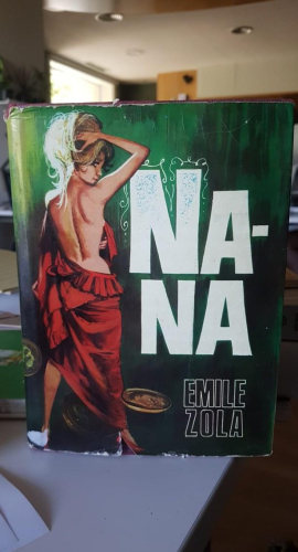 Portada do libro de Nana E. Zola petronio 1973 BC
