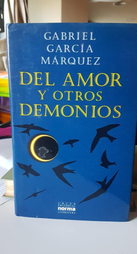 Portada do libro de G. GARCIA MARQUEZ. DEL AMOR Y OTROS DEMONIOS. EDIT. NORMA 1a. EDICION COLOMBIA 1994