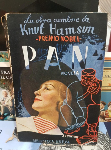 Portada do libro de PAN - KNUT HAMSUM (T)