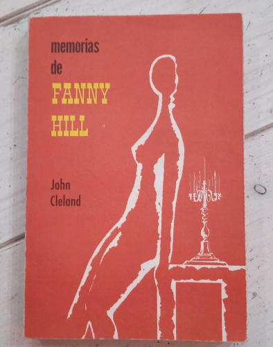 Portada do libro de Memorias de Fanny Hill. John Cleland. (T)