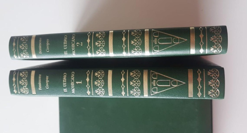 Portada do libro de El ultimo mohicano. edaf. 1972