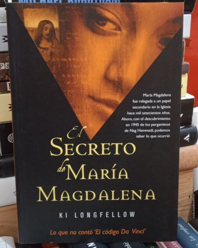 Portada do libro de EL SECRETO DE MARIA MAGDALENA. KI LONGFELLOW (T)