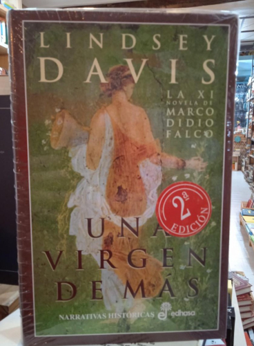 Portada do libro de UNA VIRGEN DE MAS- LA XI NOVELA DE MARCO DIDIO FALCO- LINDSEY DAVIS (T)
