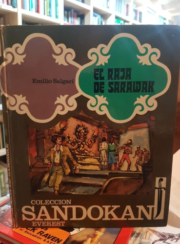 Portada do libro de EL RAJA DE SARAWAK-EMILIO SALGARI (T)