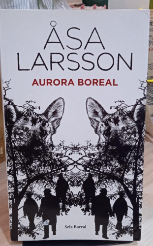 Portada do libro de AURORA BOREAL- ASA LARSSON (T)