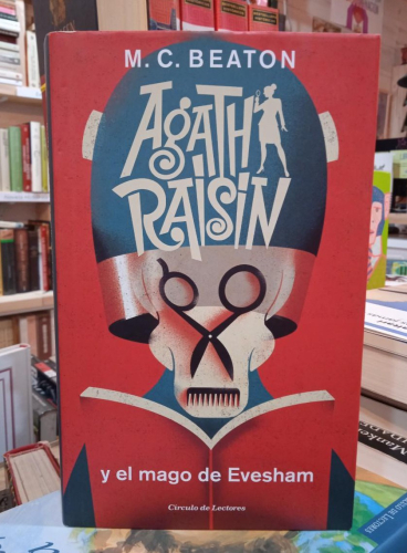 Portada do libro de AGATHA RAISIN Y EL MAGO DE EVESHAM- M.C. BEATON (T)