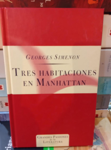 Portada do libro de Tres habitaciones en Manhattan - Simenon, Georges (T)