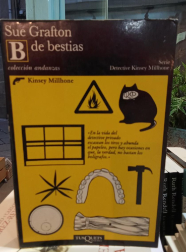 Portada do libro de B de bestias - Grafton, Sue (T)
