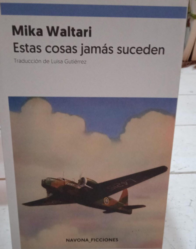 Portada do libro de ESTAS COSAS JAMAS SUCEDEN .MIKA WALTARI (T)
