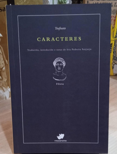 Portada do libro de CARACTERES (edición en gallego) (T)