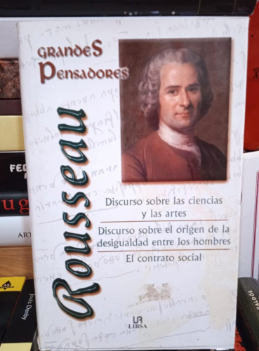 Portada do libro de GRANDES PENSADORES - ROUSSEAU (T)