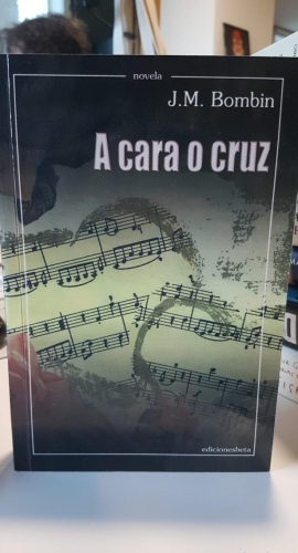 Portada do libro de A cara o cruz J. M. Bombín (T)