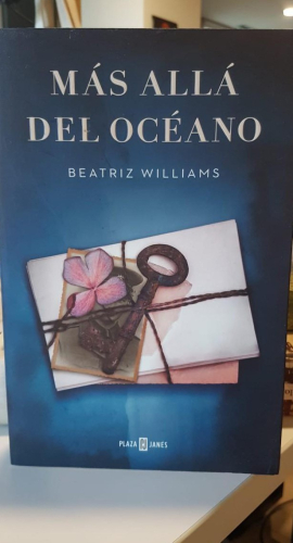Portada do libro de Más allá del océano.- Williams, Beatriz