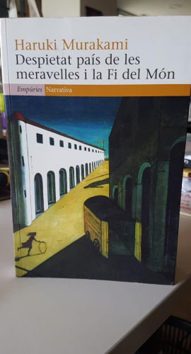 Portada do libro de DESPIETAT PAIS DE LES MERAVELLES I LA FI DEL MON, HARUKI MURAKAMI