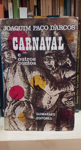 Portada do libro de Carnaval e Outros Contos. Joaquim Paço Darcos T