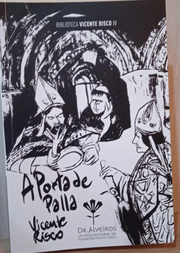 Portada do libro de A PORTA DE PALLA VICENTE RISCO (T)