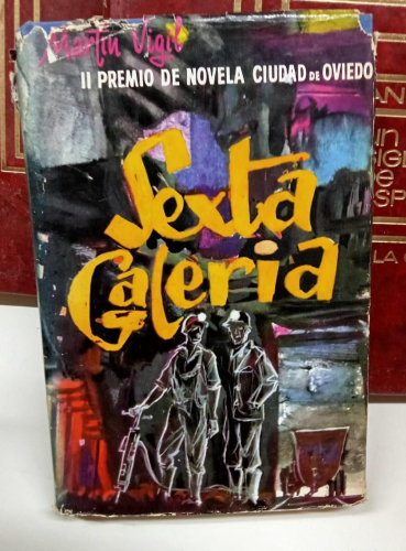 Portada do libro de SEXTA GALERIA. José Luis Martín Vigil (b)