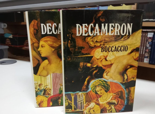 Portada do libro de DECAMERÓN - BOCACCIO (2 TOMOS) (b)