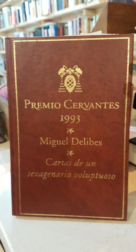 Portada do libro de Cartas de un sexagenario voluptuoso - MIGUEL DELIBES (t)