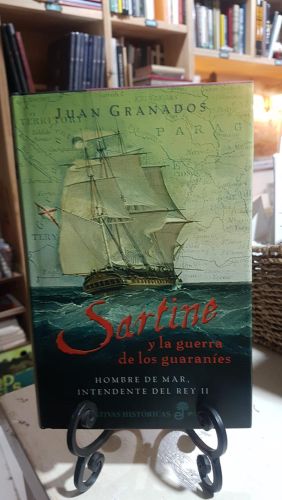 Portada do libro de Sartine y la guerra de los guaranies