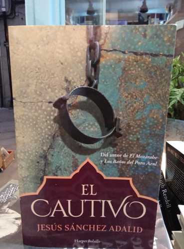 Portada do libro de El cautivo. - Sánchez Adalid, Jesús (T)