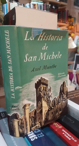 Portada do libro de La historia de San Michele. Axel Munthe (T)