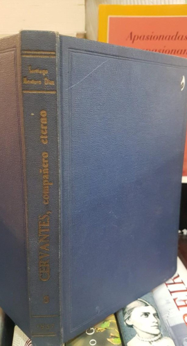 Portada do libro de Cervantes, compañero eterno - Montero Díaz, Santiago 8t9