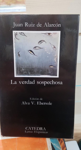 Portada do libro de Juan Ruiz de Alarcón - La verdad sospechosa (T)