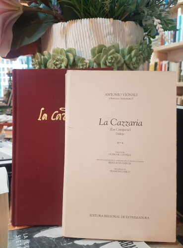 Portada do libro de LA CAZZARIA( LA CARAJERÍA) - ANTONIO VIGNALI (T)