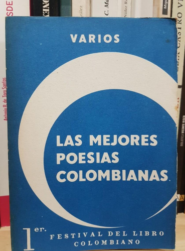 Portada do libro de Las mejores poesias colombianas- (T)