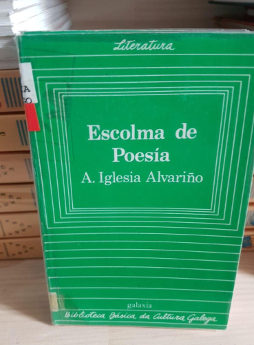 Portada do libro de ESCOLMA DE POESÍA - IGLESIA ALVARIÑO (T)