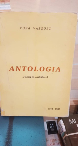 Portada do libro de ANTOLOGÍA. PURA VÁZQUEZ.(POESÍA EN CASTELLANOS). 1944-1985 (t)