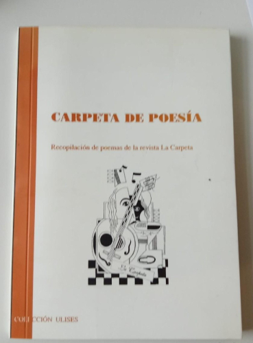 Portada do libro de CARPETA DE POESÍA - recopilación de poesía de la revista LA CARPETA (t)