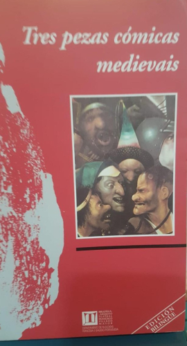 Portada do libro de TRES PEZAS COMICAS MEDIEVAIS - (t)
