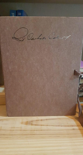 Portada do libro de Carballo Calero. Farsa das zocas. Consello da cultura (nº 123 de 500) T