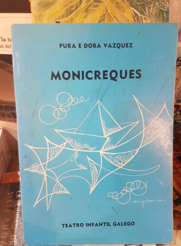 Portada do libro de MONICREQUES - Pura e Dora Vázquez (Teatro infantil galego) (T)